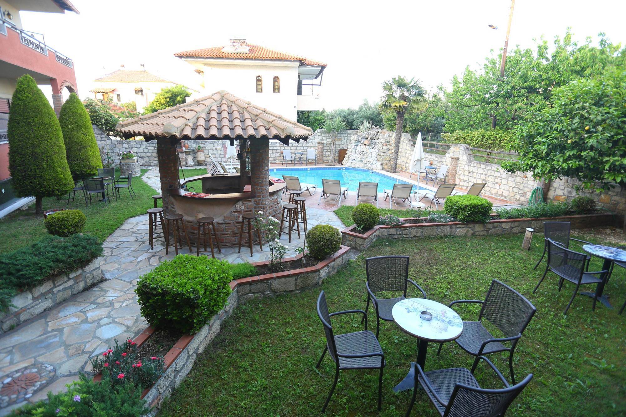 Hotel Zeus Afytos Exterior foto